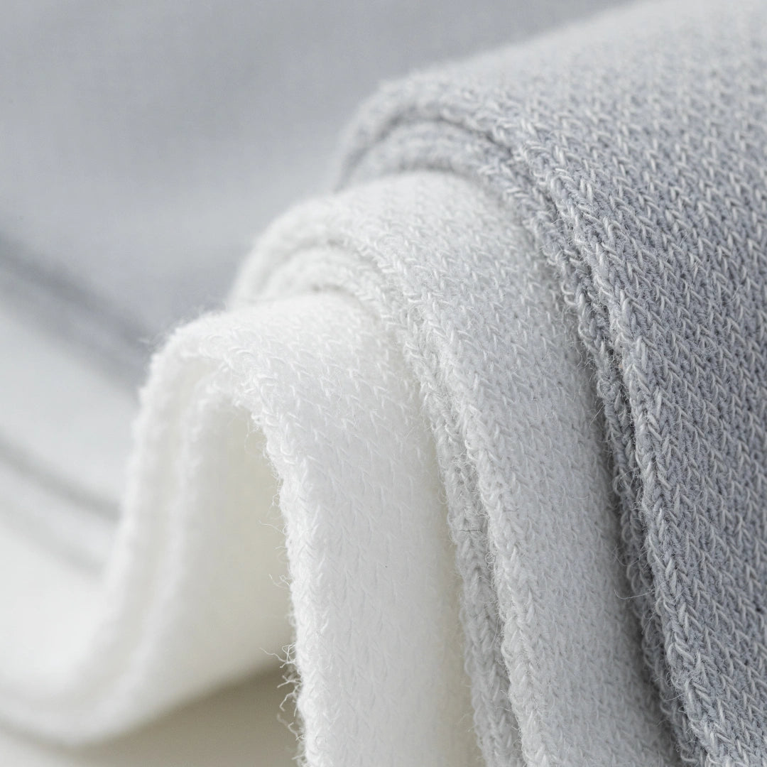 Men's 99% Supima® Cotton Ultra-Soft Mesh Crew Socks - product photo showing breathable mesh comfort