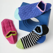 Textured No-Show Socks