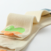 Baby’s Happy Flower & Ruffle Cotton Crew Socks 4-Pack