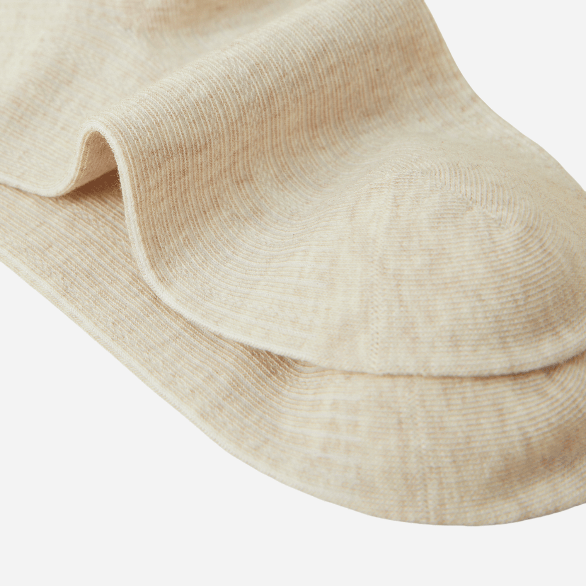 Women's Dainty Ruffle-Cuff Ribbed Socks - Single Pair