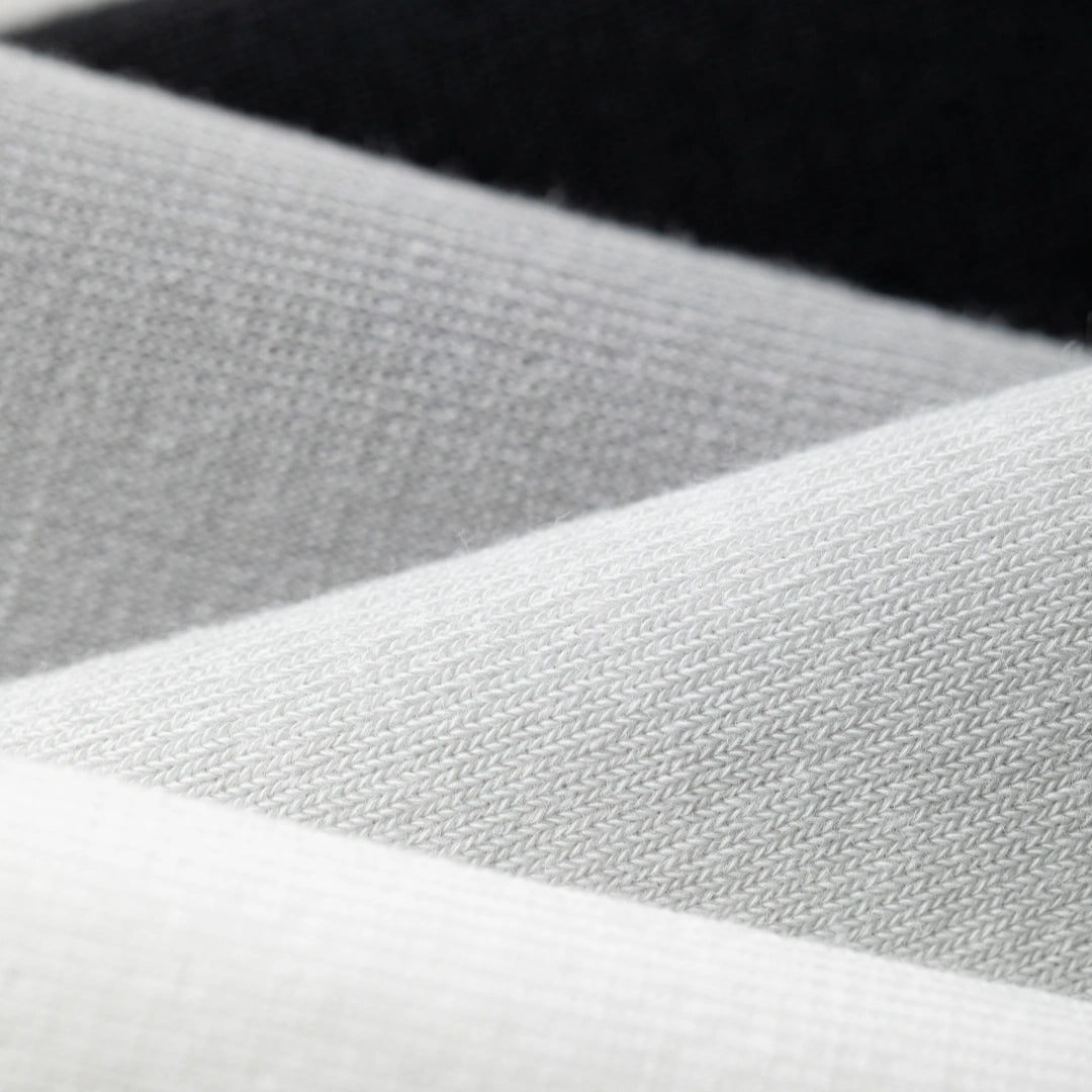 Men's 99% Supima® Cotton Silk-Touch Quarter Socks - product photo showing soft cotton comfort