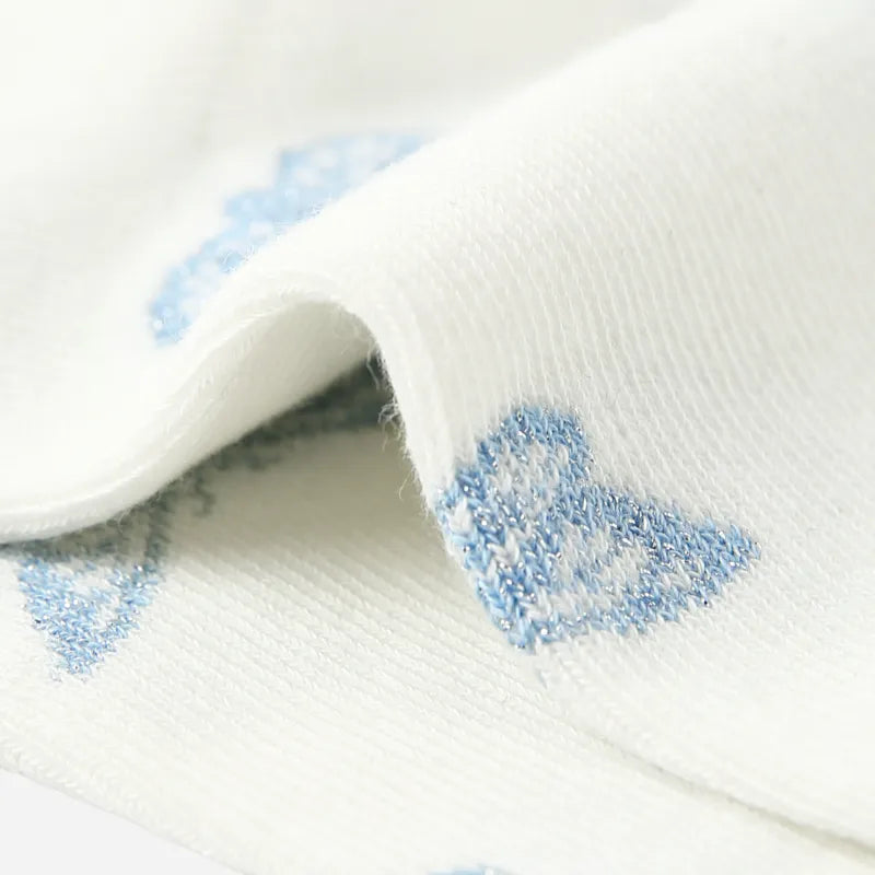 Kid's Girls' Sweet Preppy Ruffle Socks - 3 Pairs