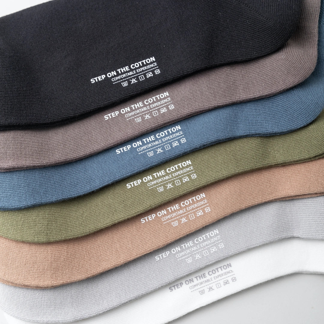 Men's Big & Tall  98% Cotton Quarter Socks