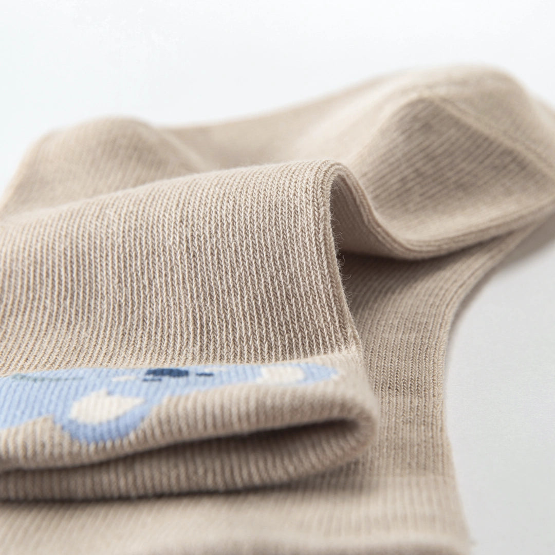 Baby’s Ultra-Soft Baby Cotton Animal Socks 4-Pack