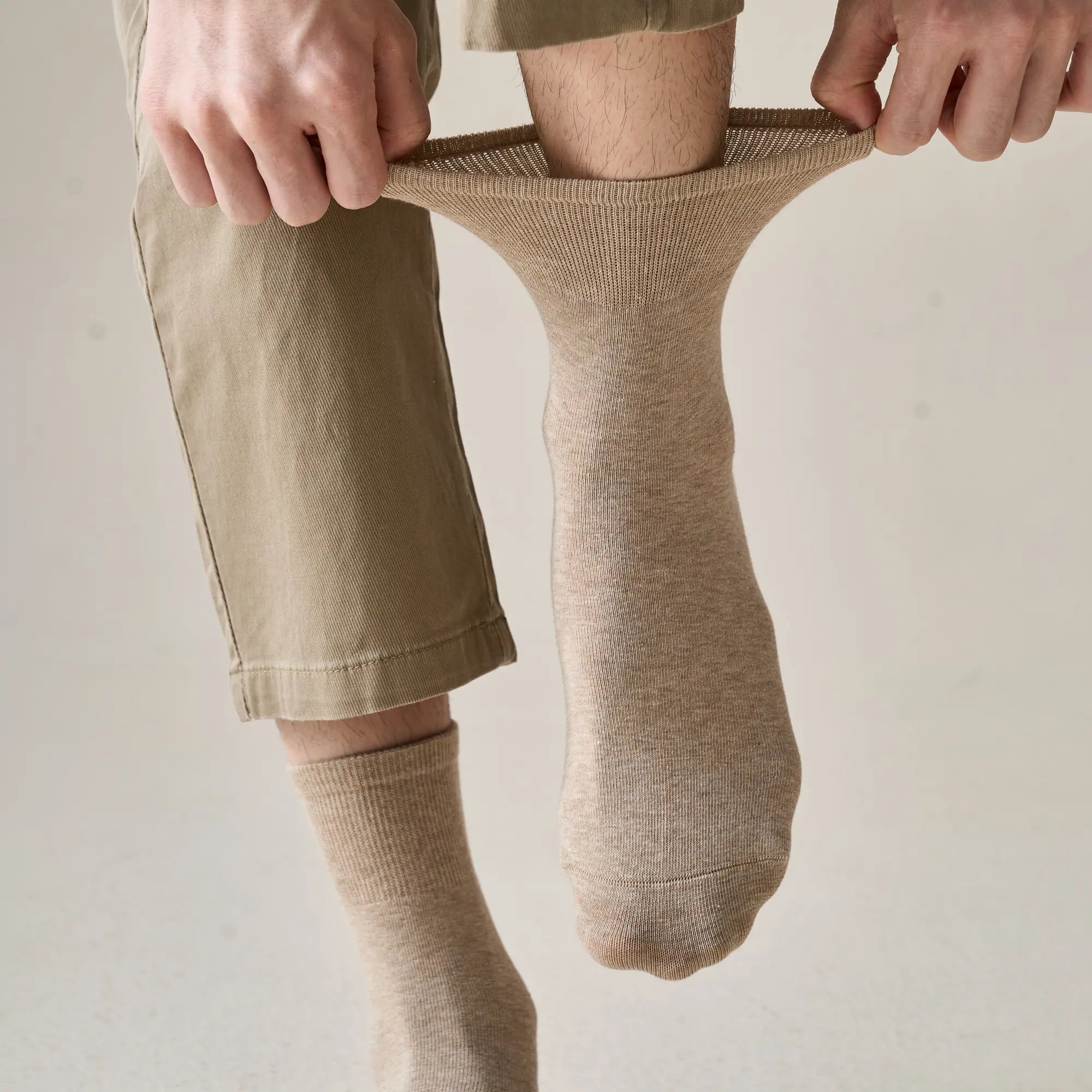 Men's Everyday Smooth-Knit Cotton Socks