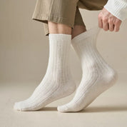 Men's All-Season Merino Ribbed Socks