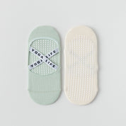 Women's 95% Cotton Yoga Ballet Socks - product photo showing secure grip comfort