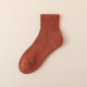Durable Cotton Rib Socks