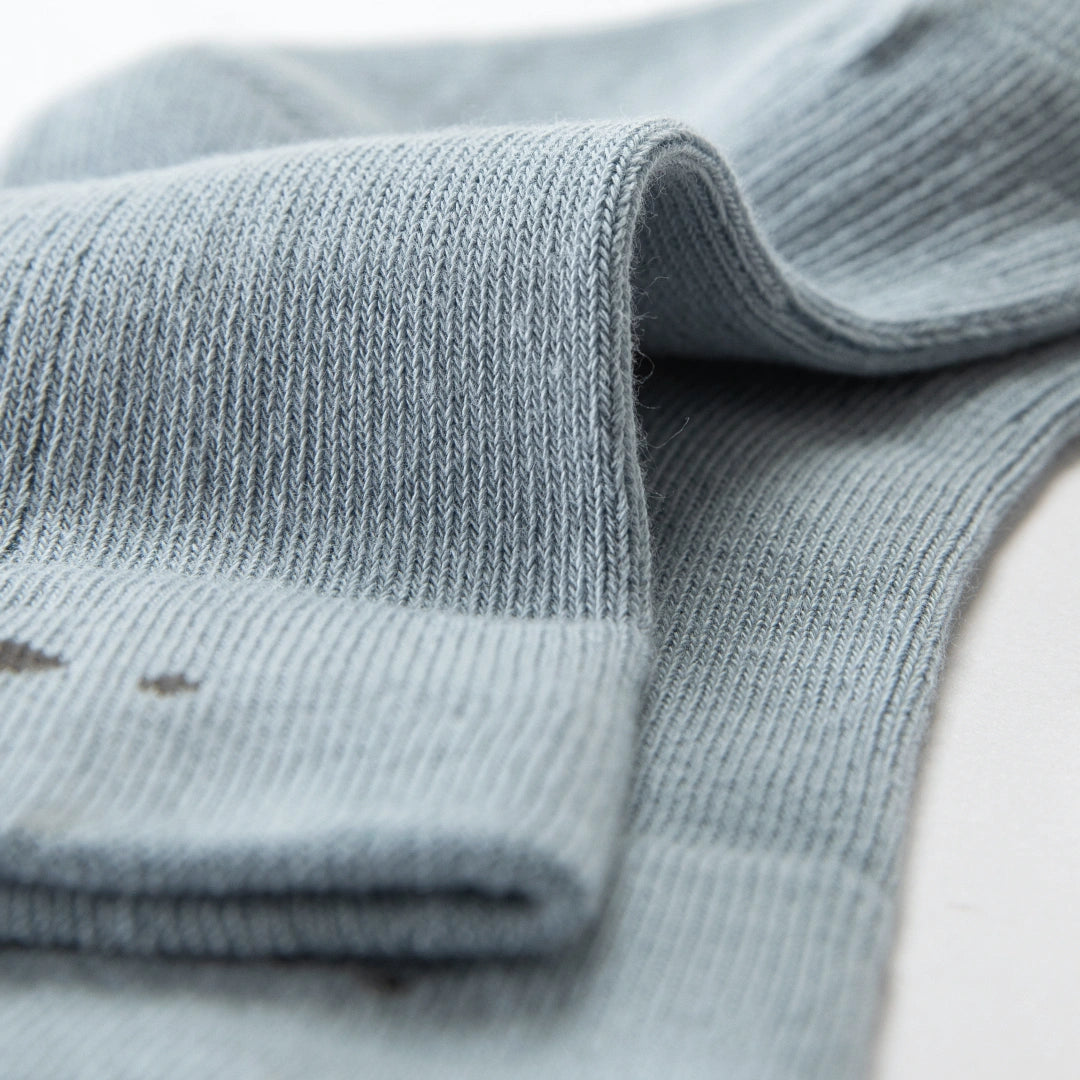 Baby’s Minimalist Line Art Ribbed Crew 4-Pack