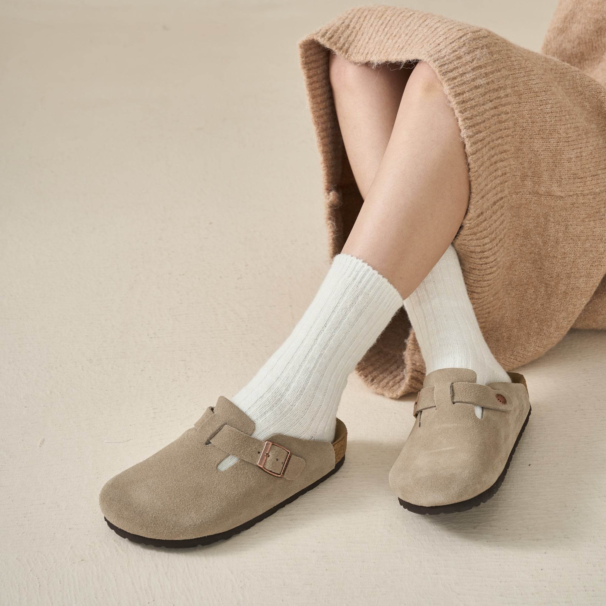 Women's Luxe Merino-Silk Ribbed Socks  - Single Pair