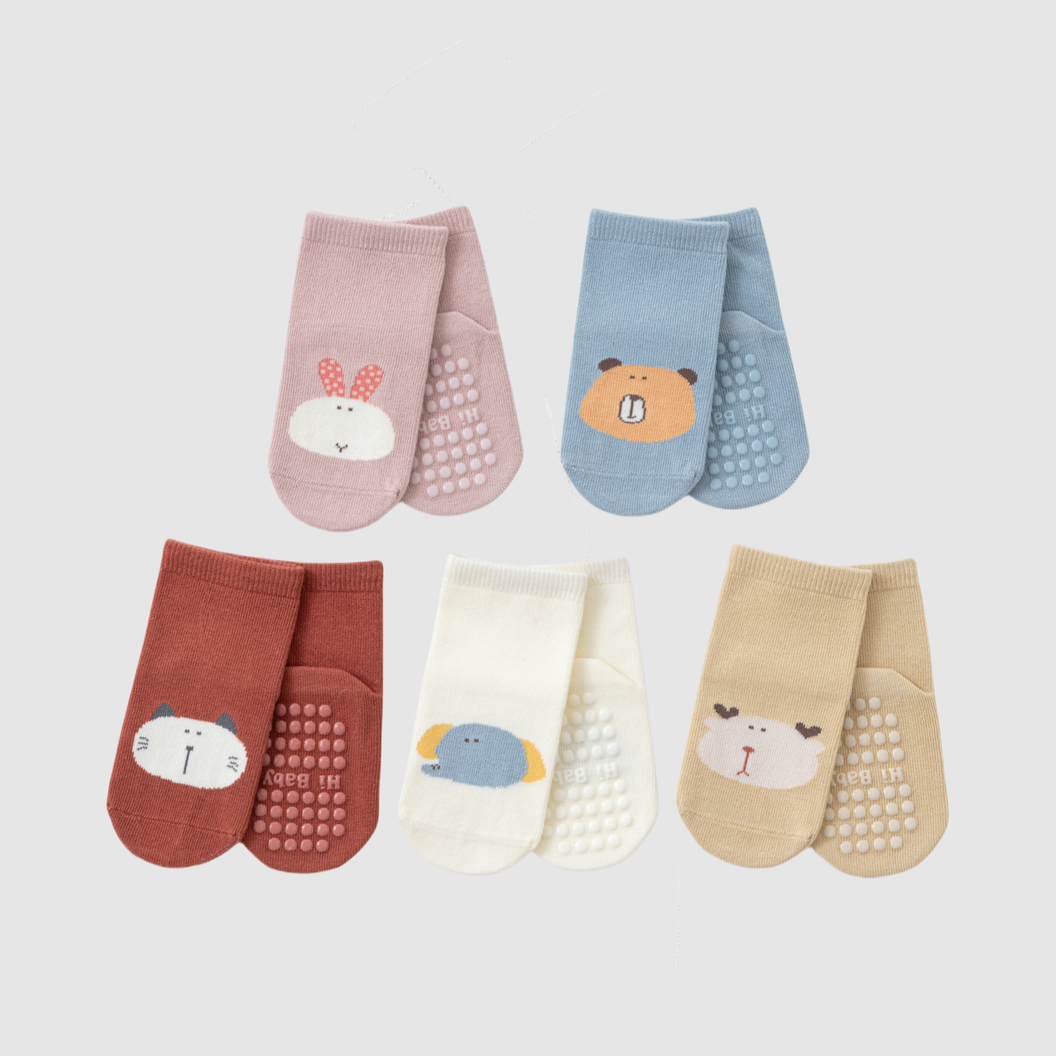 Babies' Baby Non-Slip Floor Socks -1 Pack