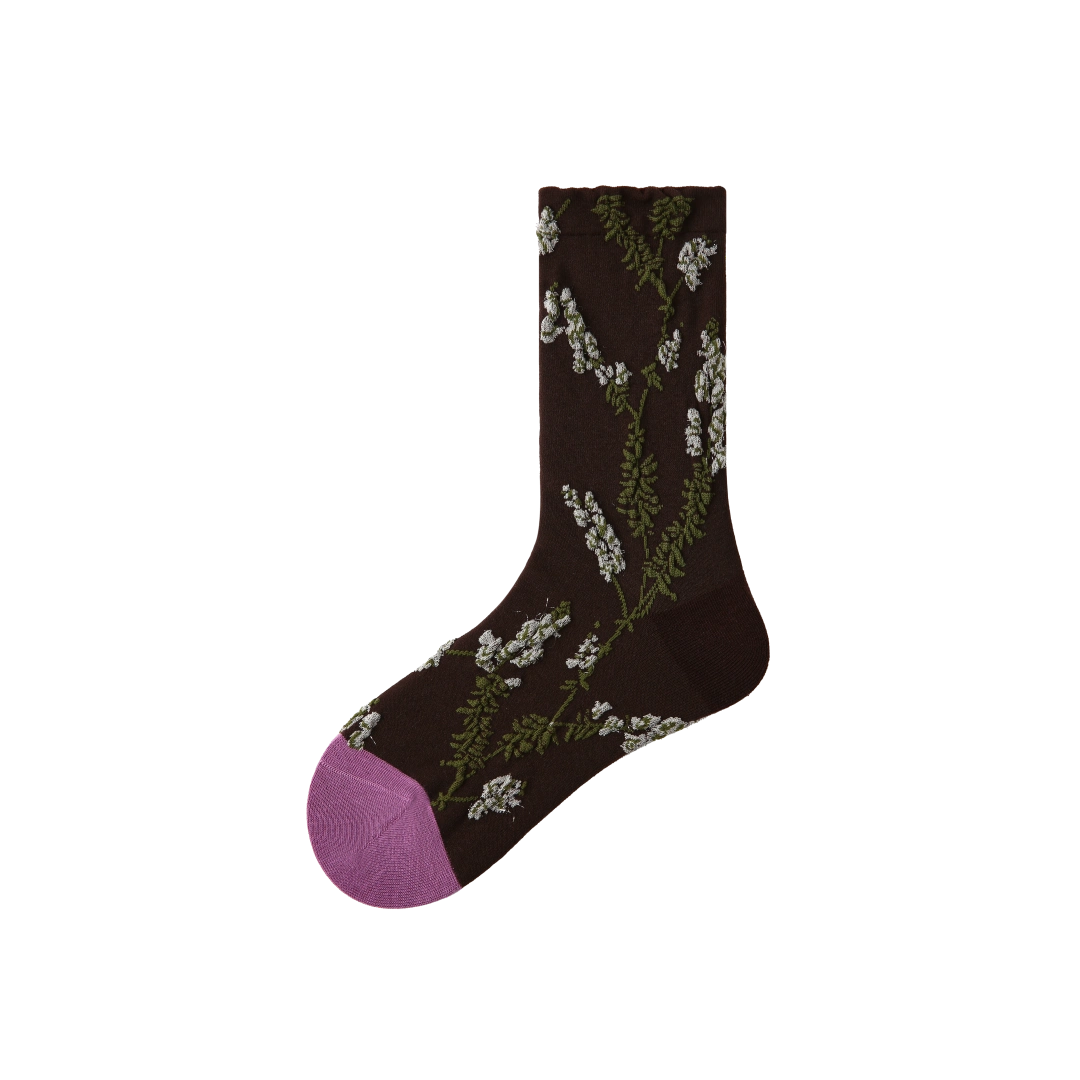 Intricate Floral Socks