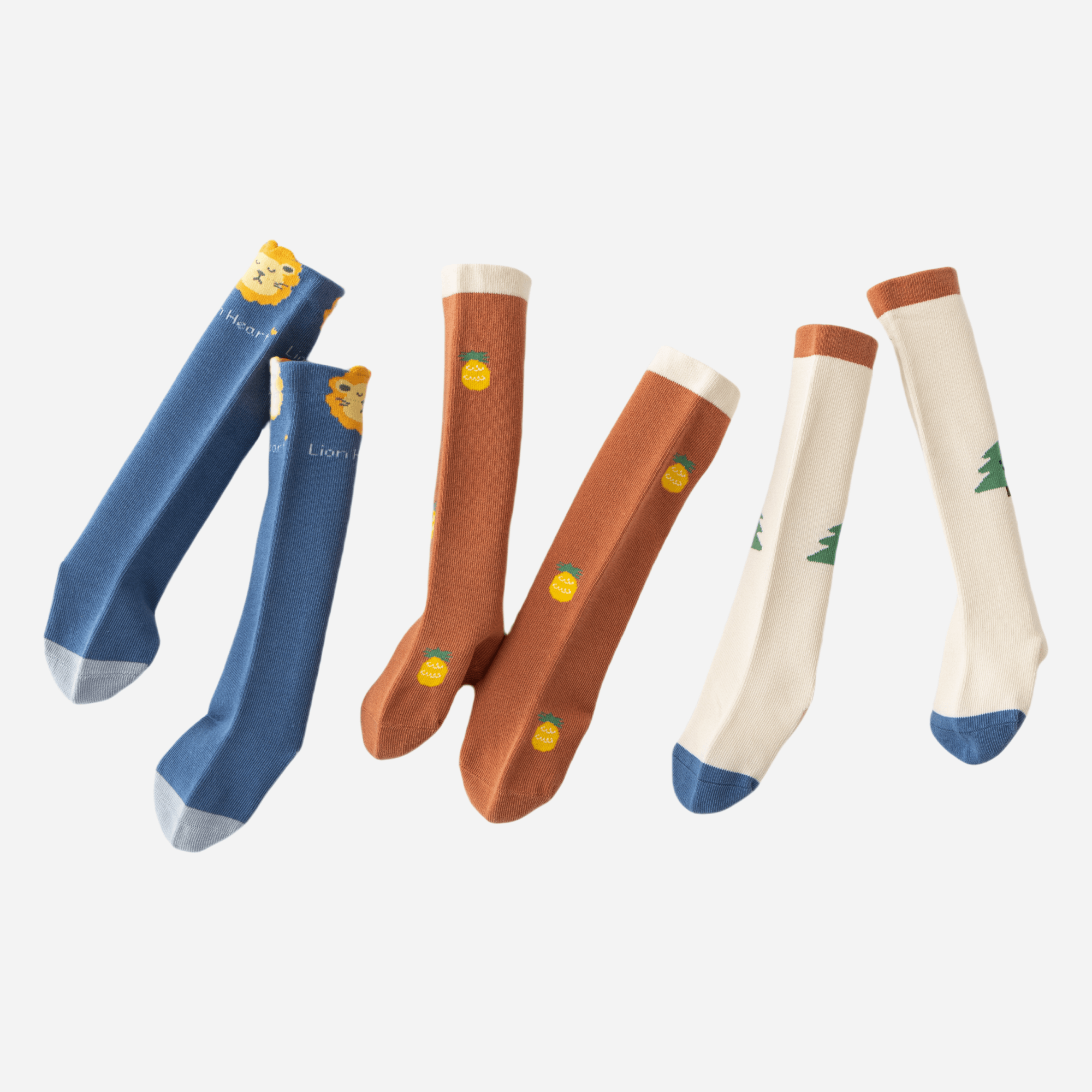 Babies The Little Adventurer Knee-Highs-3 pack - Weavasocks