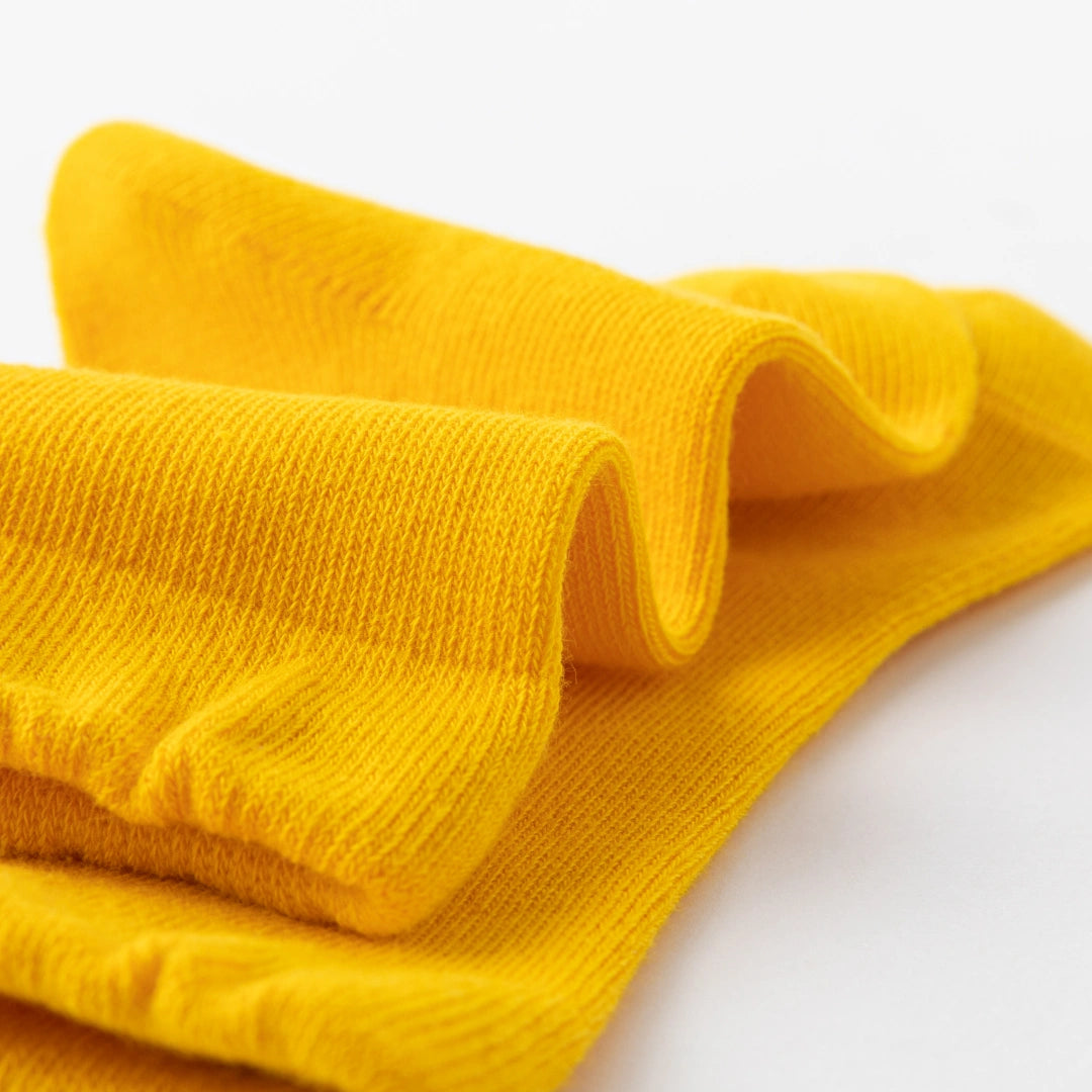 Baby’s Vibrant Candy Rolled Cuff Socks 4-Pack