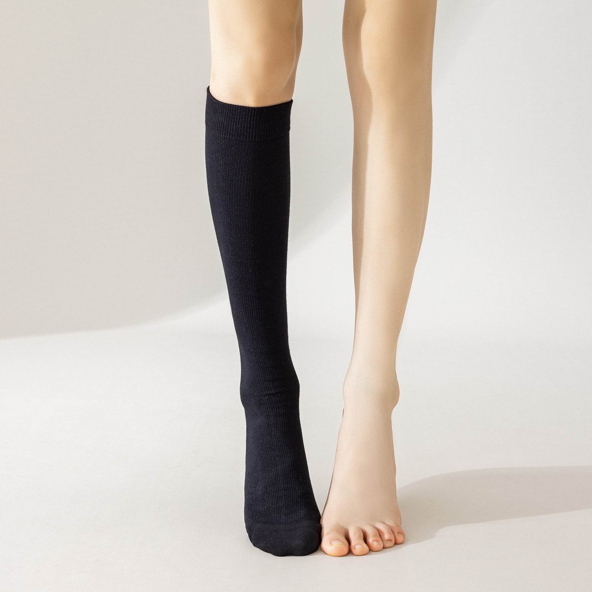 Women's Classic Knit Knee-High Socks - 2 Pairs
