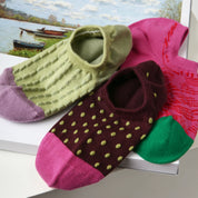 Playful No-Show Socks