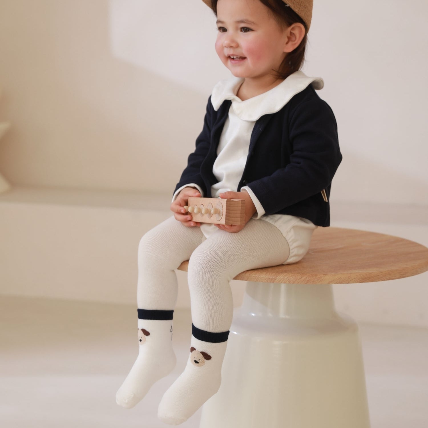 Babies' Combed Cotton Socks -5 Pack