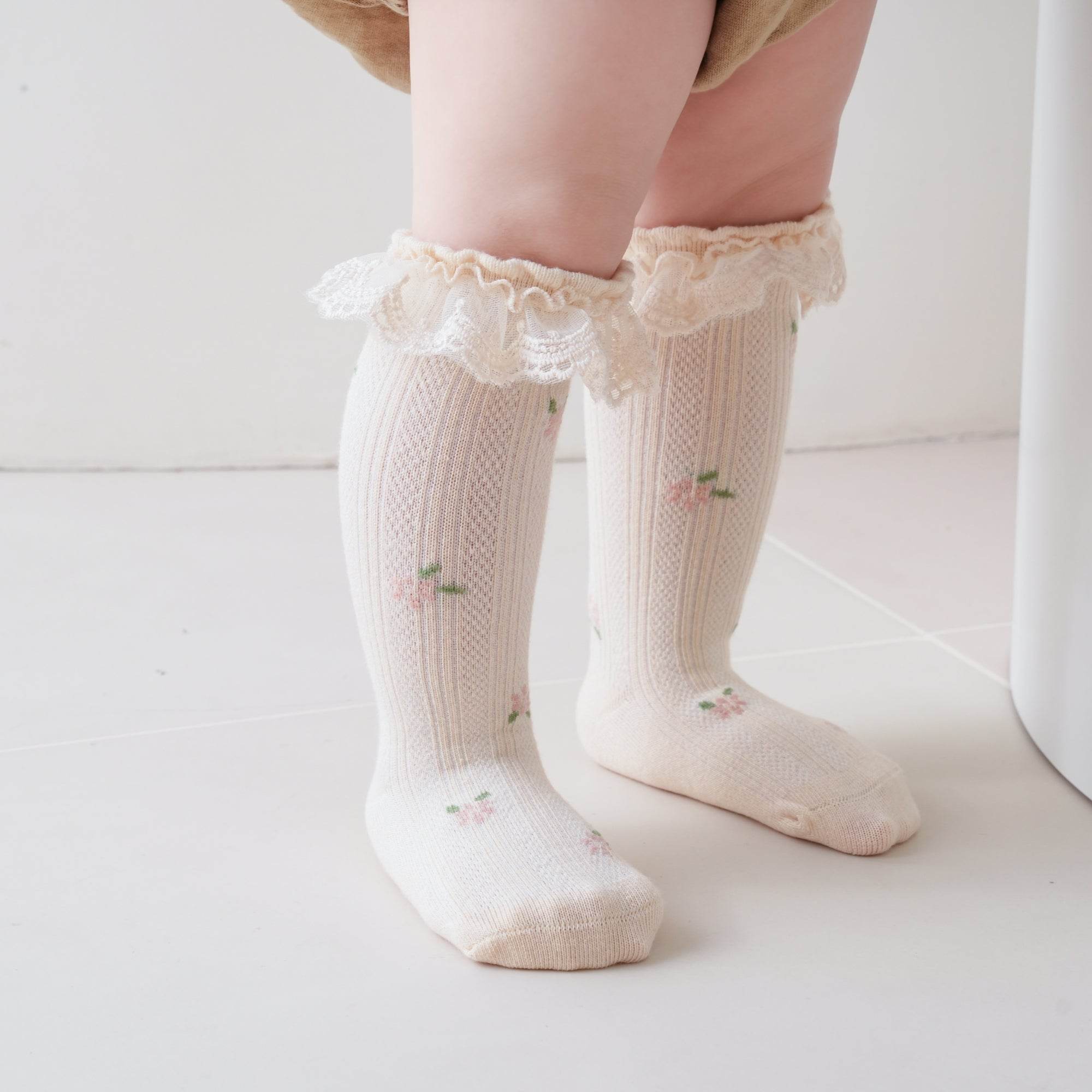 Babies The Fairytale Bloom Knee-Highs-3 pack - Weavasocks