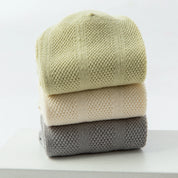 Kids' Organic Cotton Mesh Quarter Socks 4-Pack - sock set showing breathable mesh comfort