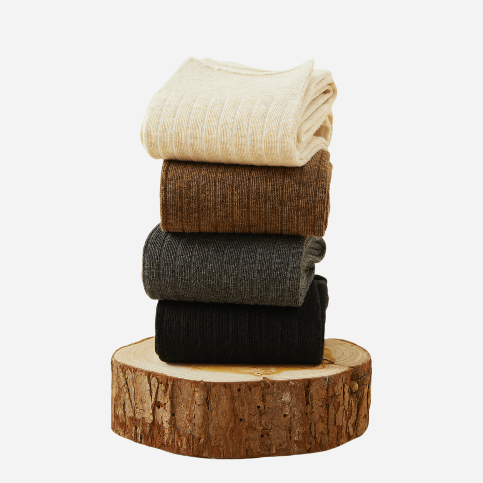 Women's Classic Ribbed Knee-High Socks - Single Pair