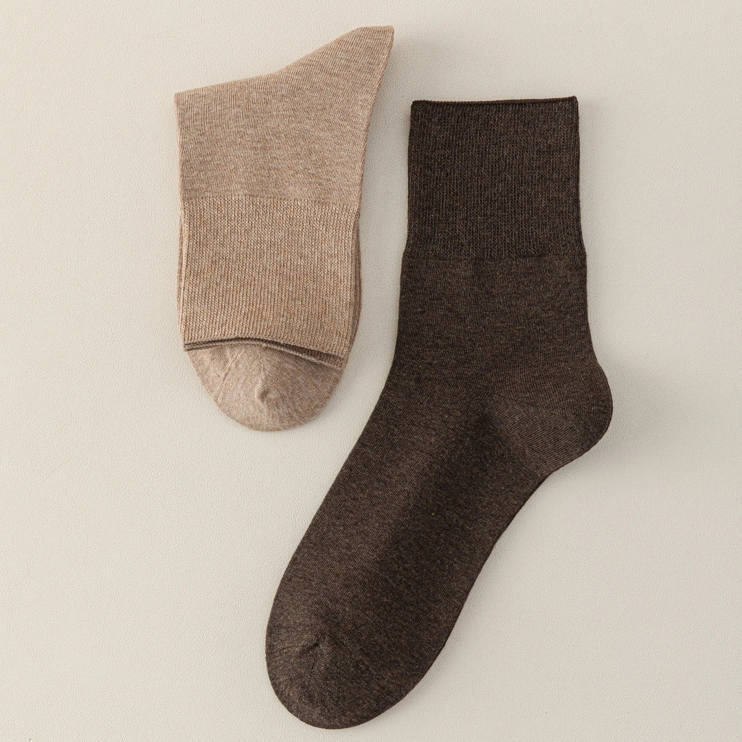 Men's 98% Heather Cotton Loose Top Quarter