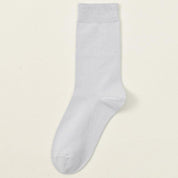 Men's 95% Silky Cotton Extended Business Crew Socks