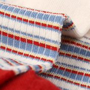 "Artisan Pulse" Women's 3D Jacquard No-Show Socks 5-Pack - sock set showing secure grip comfort