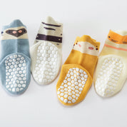 Baby’s Forest & House Friends Non-Slip Socks 4-Pack