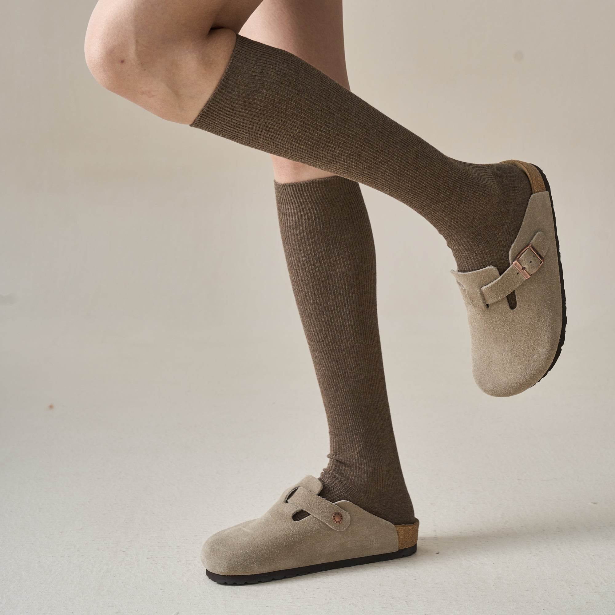 Women's Preppy Academia Knee Socks - Single Pair