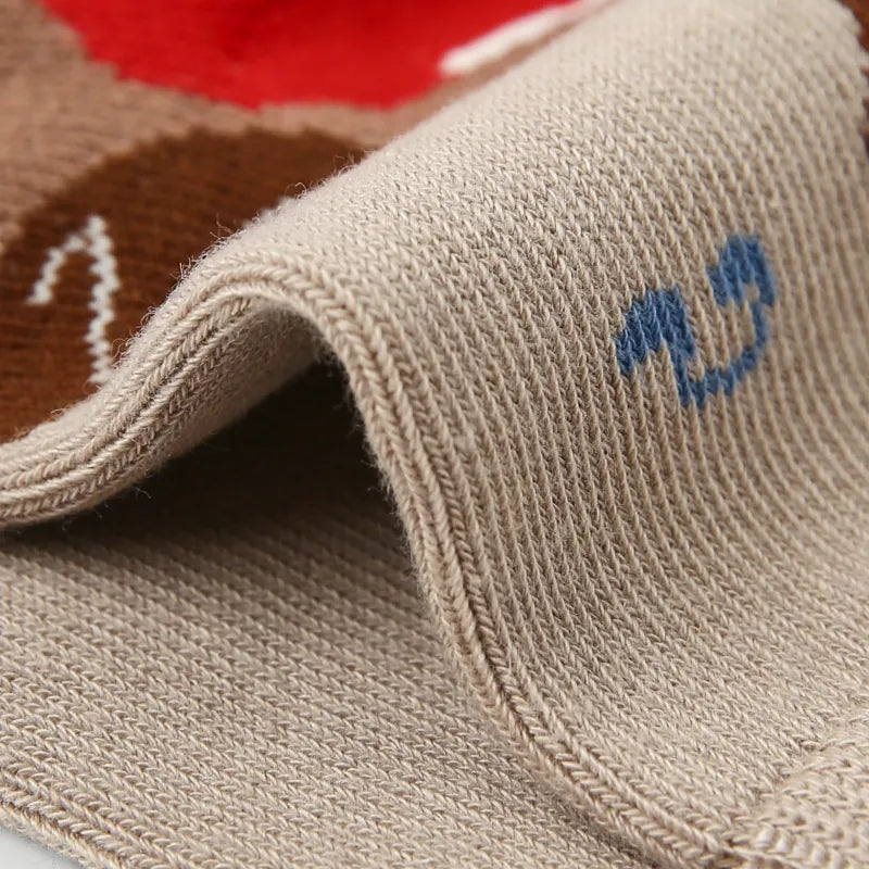 Kid's Musical Animals Novelty Socks - 5 Pairs