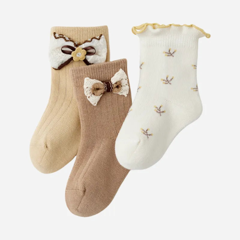 Babies The Cottage Charm Socks-3 Pairs