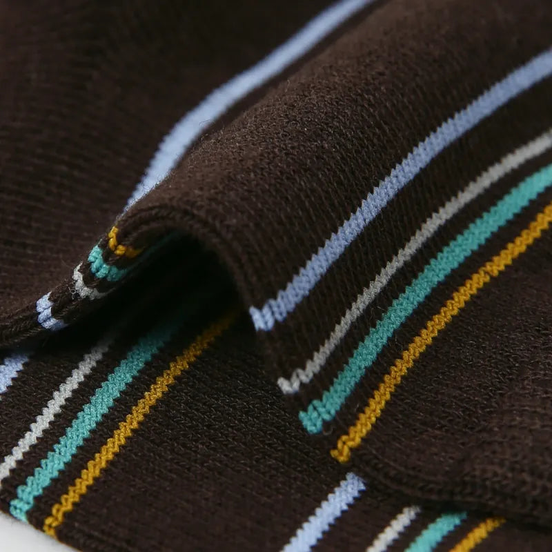 Kid's Modern Retro Patterned Socks - 5 Pairs