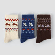 Fuzzy Cabin Socks