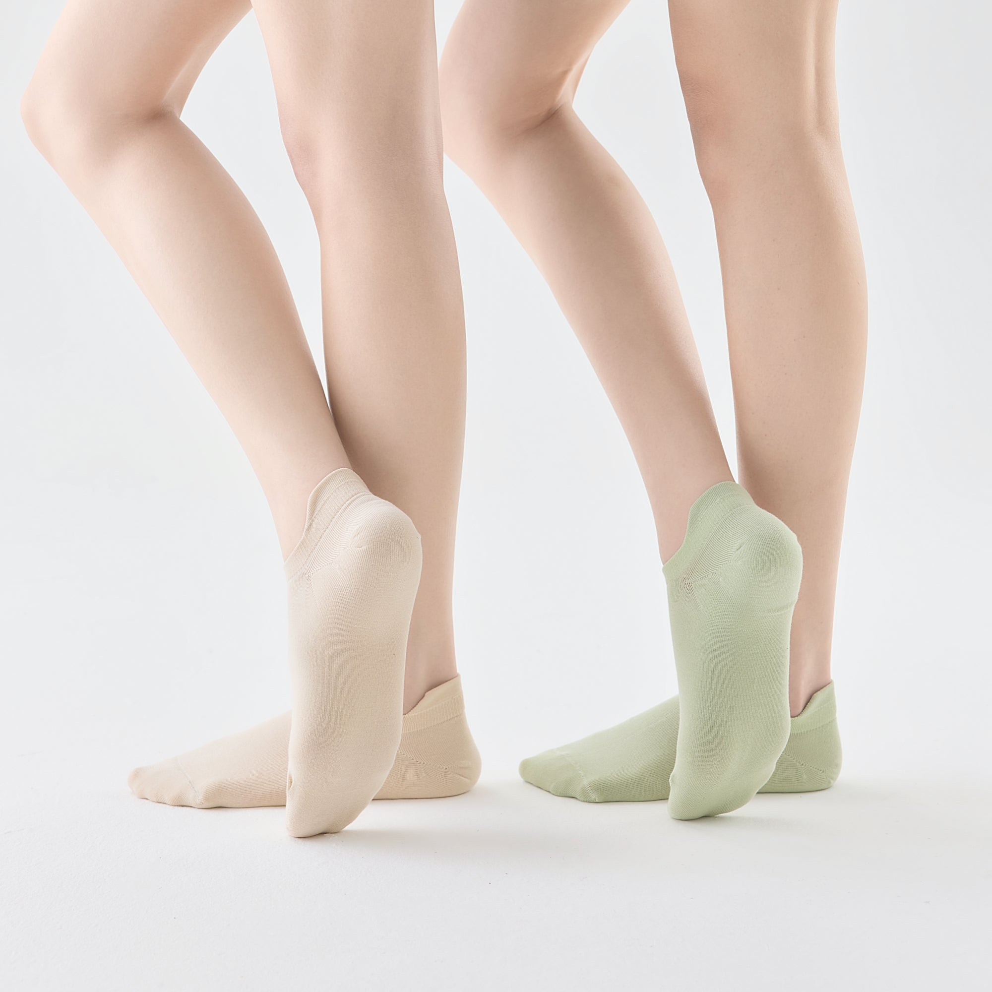 Women's Air-Cushion No-Show Socks-4 Pack