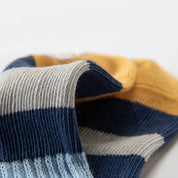 Baby’s Retro Colorblock Wide Stripe Floor Socks 3-Pack