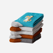 Kid's Playtime Dino Socks - 5 Pairs - Weavasocks