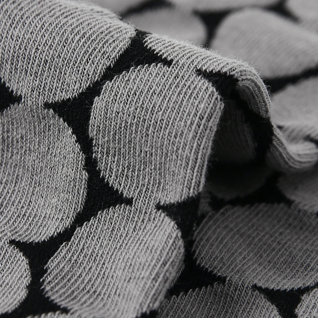 Women's Geometric Mesh Crew Socks (3-Pack) - sock set showing breathable mesh comfort