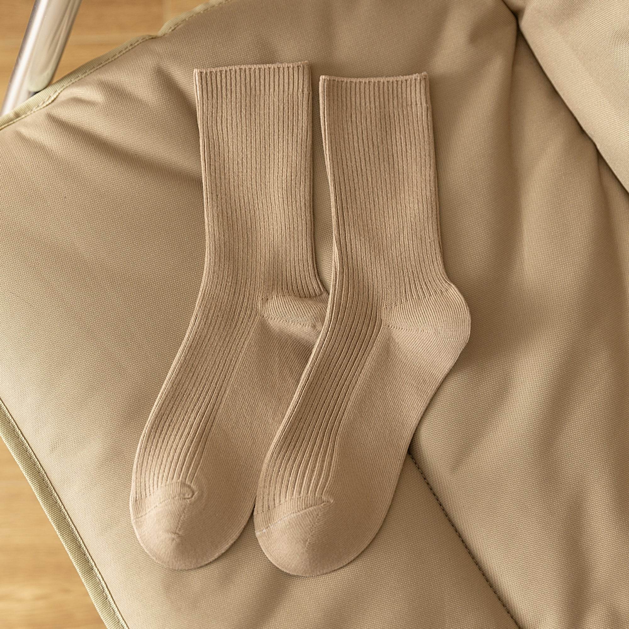 Women's The Classic Ribbed Slouch Socks-5 Pack - Weavasocks