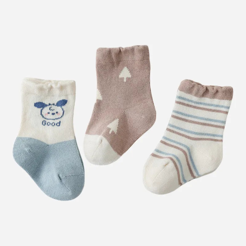 Babies The Winter Wonderland Socks-3 Pairs
