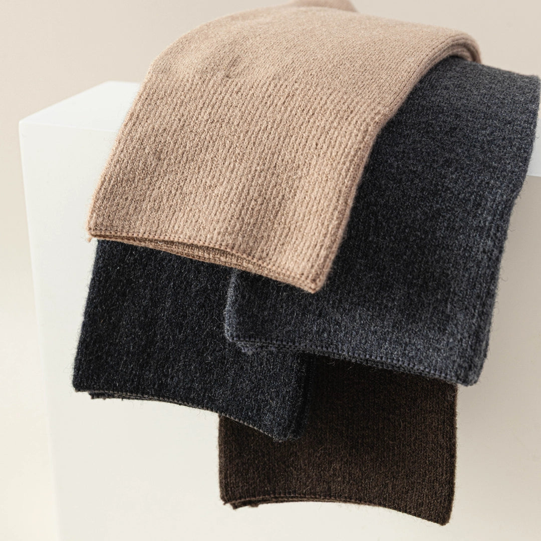 Men's 47.5% Wool Thermal Tall Crew Socks