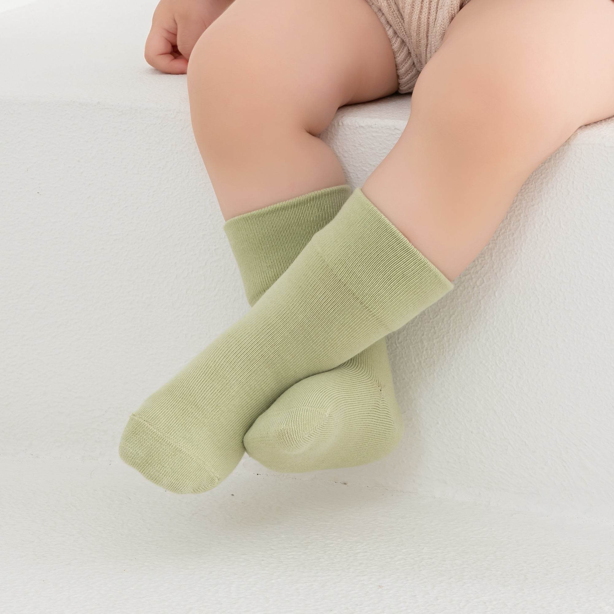 Babies Color Pop Tab Socks-4 Pack - Weavasocks