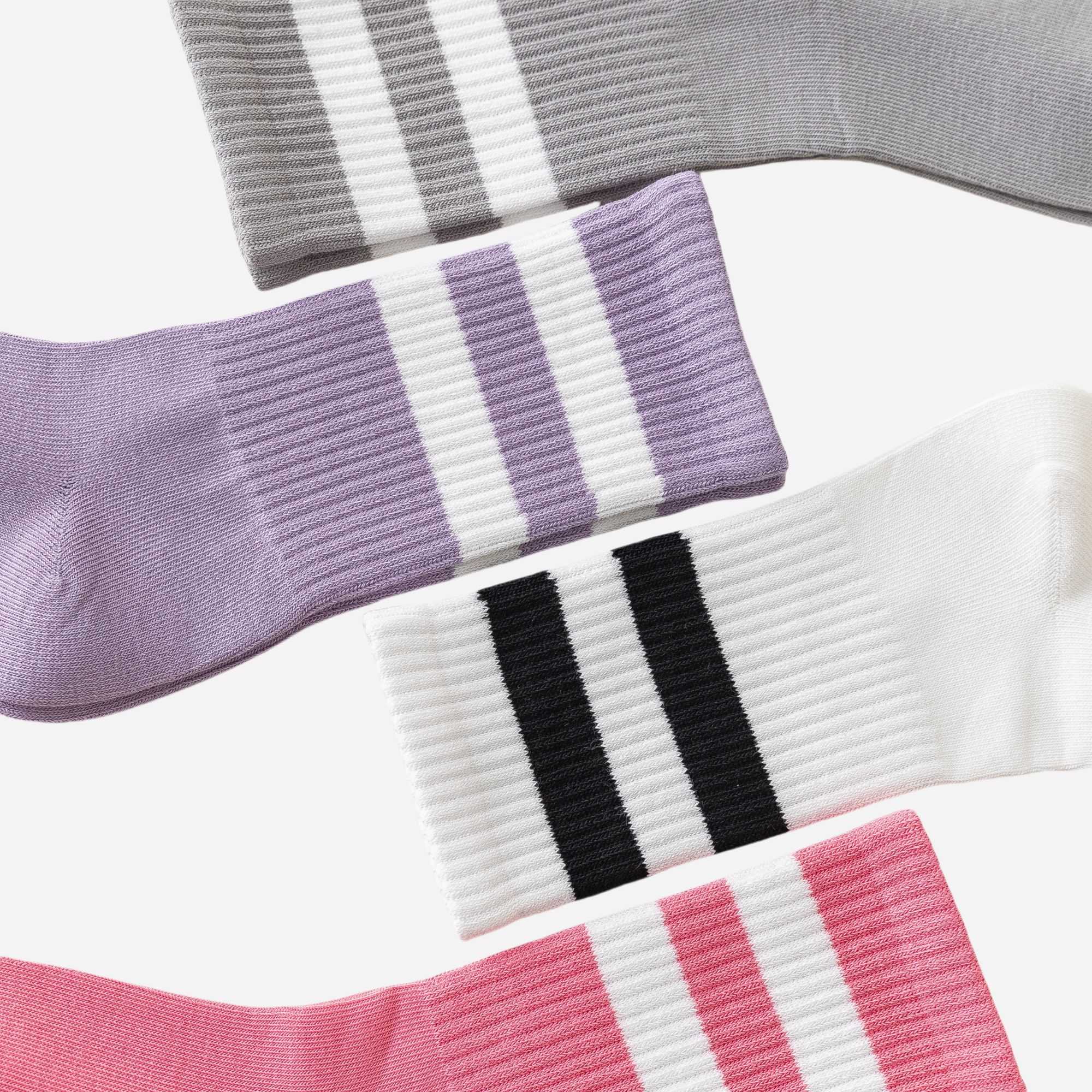 Kid's Varsity Pop Crew Socks - 4 Pairs