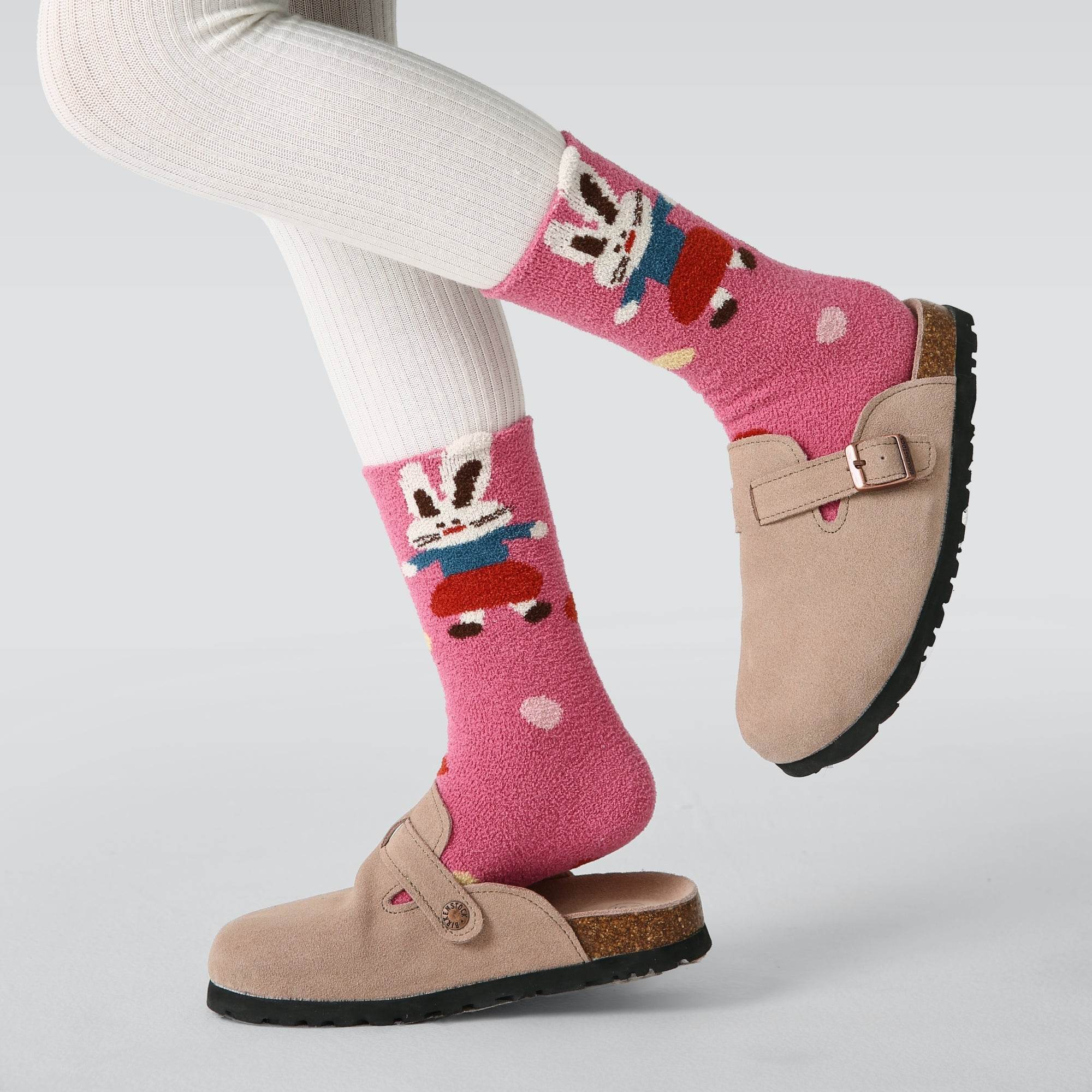 Kid's The Storybook Bunny Socks-4 pack - Weavasocks