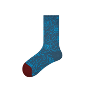 Textured Floral Socks