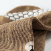 Baby’s Pastel Animal Ear Cuff Non-Slip Floor Socks
