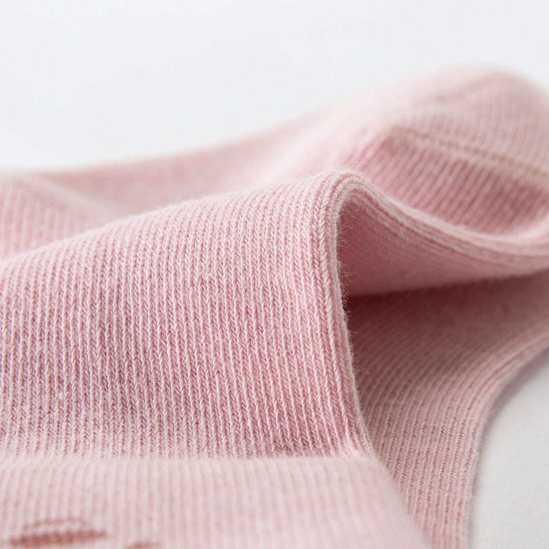 Baby’s Minimalist 'Happy Face' 95% Cotton Socks