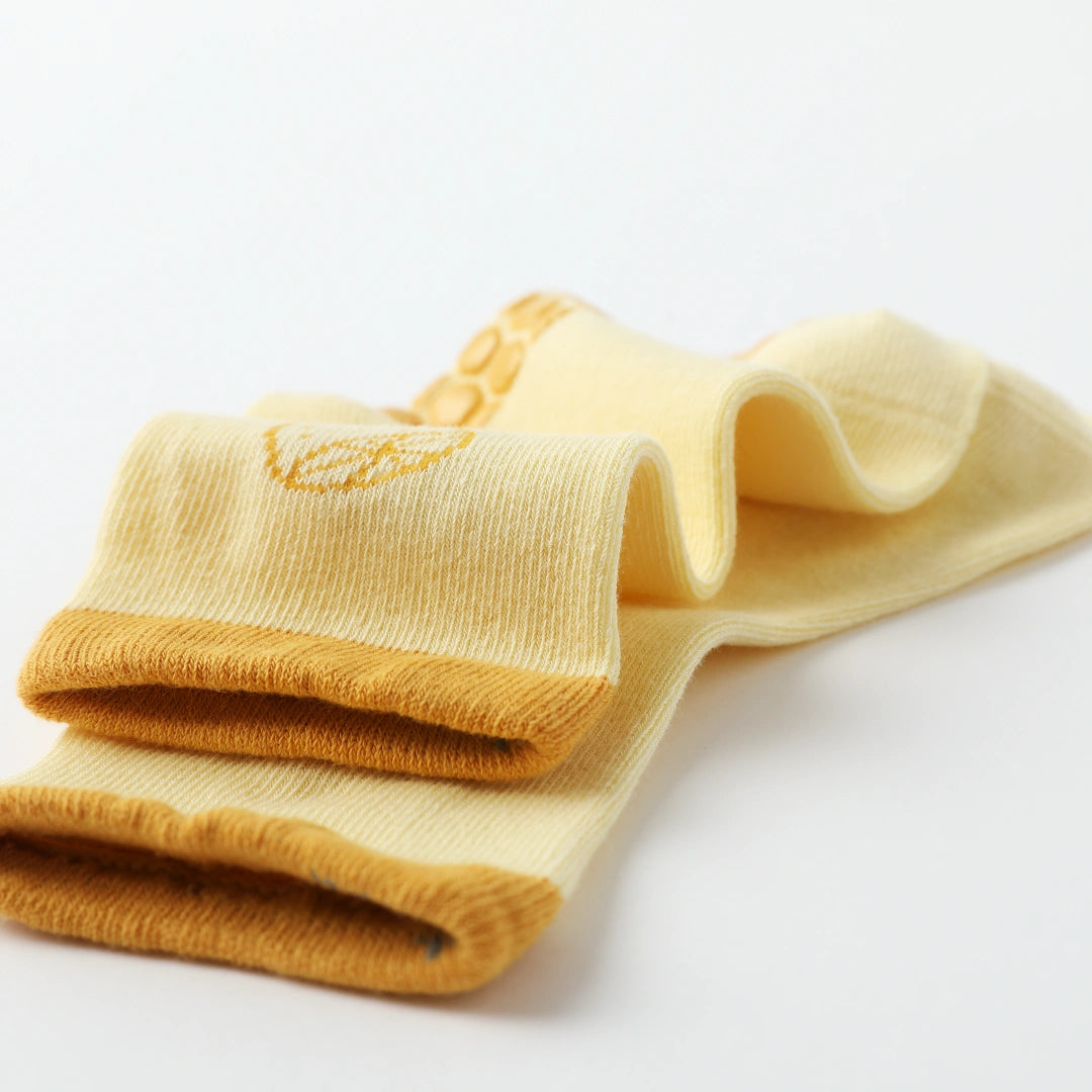 Baby’s First Journey Non-Slip Floor Socks with 4-Pack