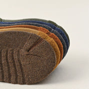 Men's 92% Cotton Cushioned Invisible Socks