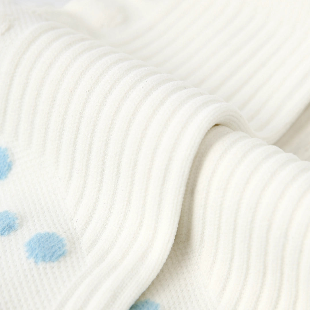 Cushioned Crew Socks - White