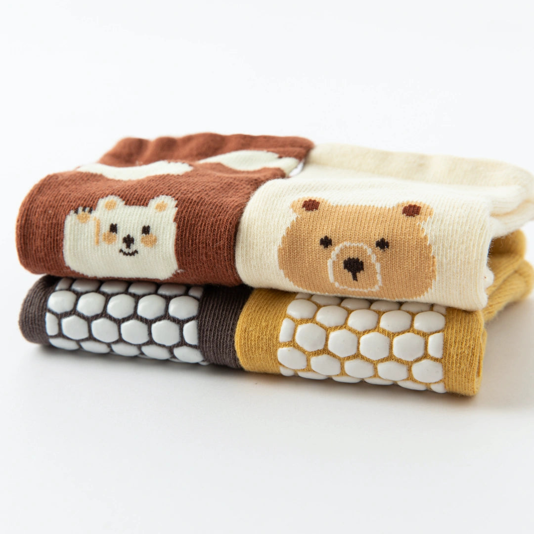 Baby’s Dreamy Cloud Non-Slip Socks 4-Pack